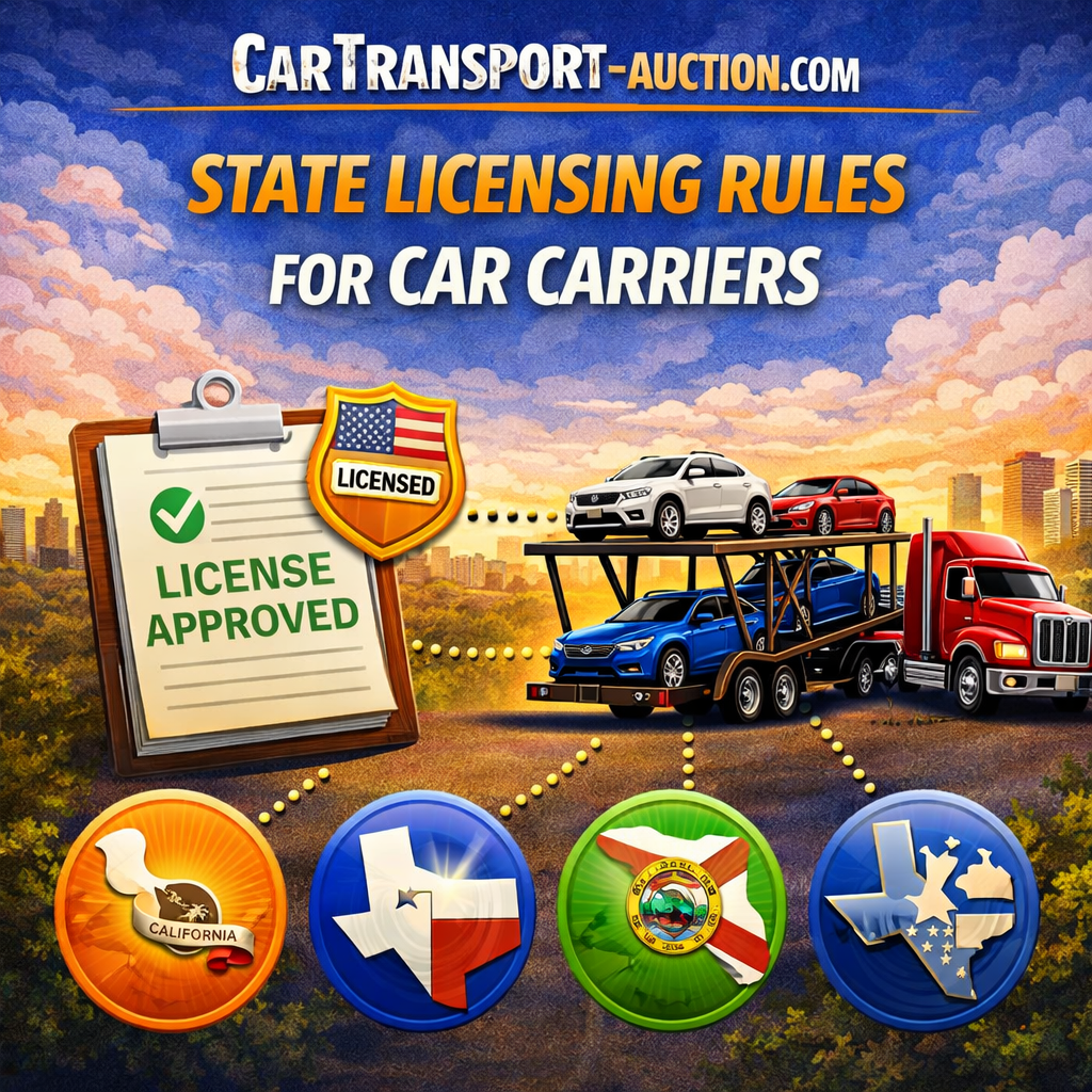 State Licensing Rules for Car Carriers