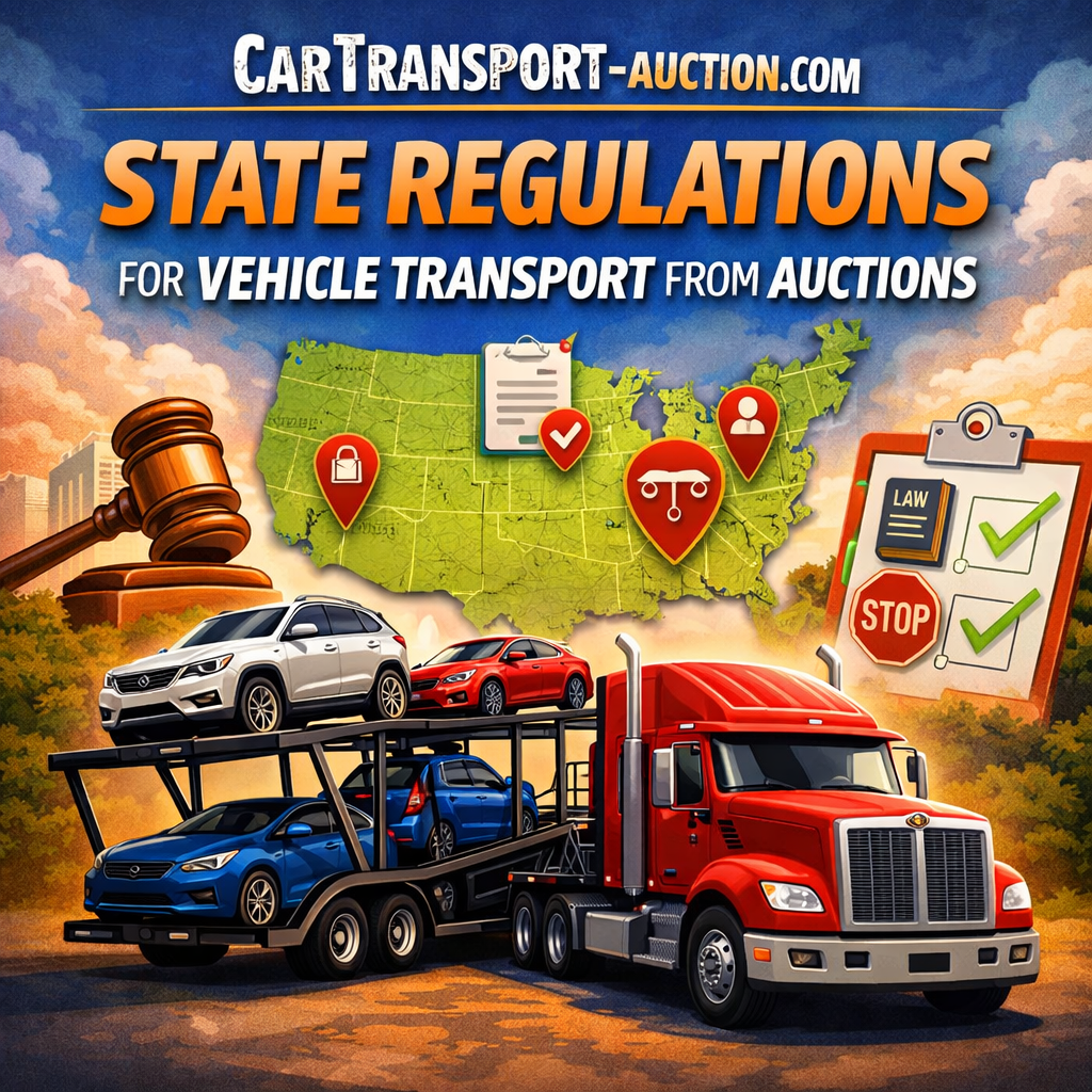 State Regulations for Vehicle Transport From Auctions